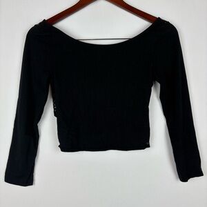 American Eagle Outfitters‎ Lace Back Crop Top